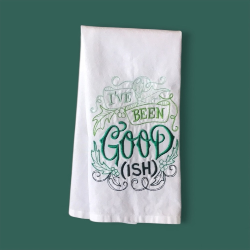 Christmas Flour Sack Towel